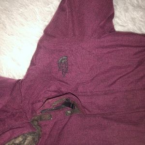 PURPLE NORTHFACE COAT